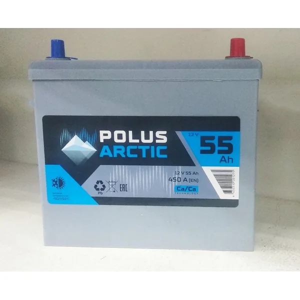 Аккумулятор Polus Arctic 55Ah euro EN560 55B24L