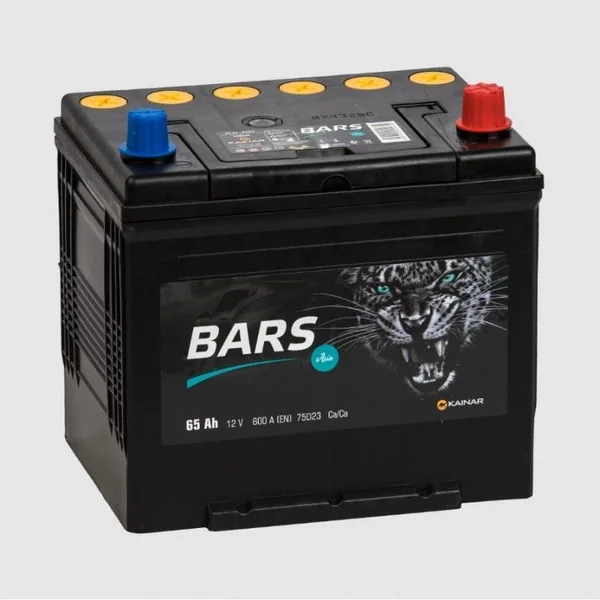 Аккумулятор BARS Asia 65Ah euro EN600 75D23L