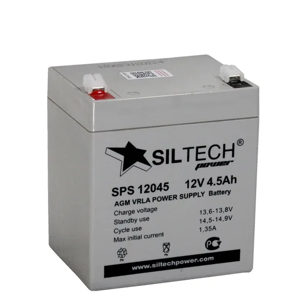 Аккумулятор SILTECH SPS 12045 12V4,5Ah ( AGM )