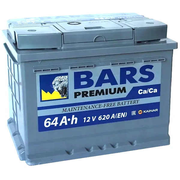 Аккумулятор BARS Premium 64Ah euro EN620