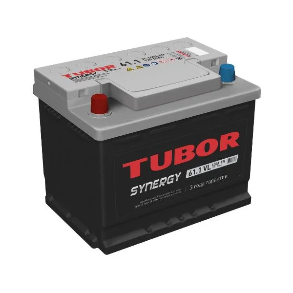 Аккумулятор TUBOR SYNERGY 61Ah euro EN620