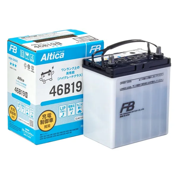 Аккумулятор FB Altica HIGH-GRADE 43Ah прямой CCA380 46B19R