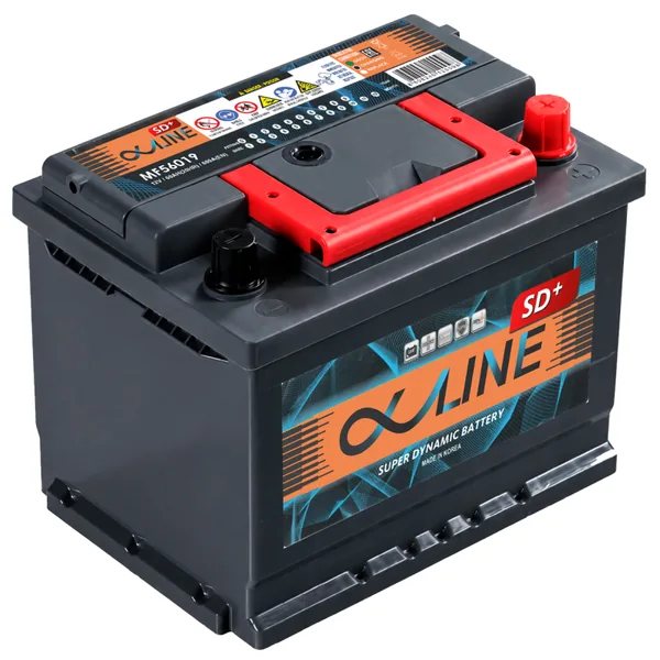 Аккумулятор ALPHALINE SD+ 60 Ah прямой EN550