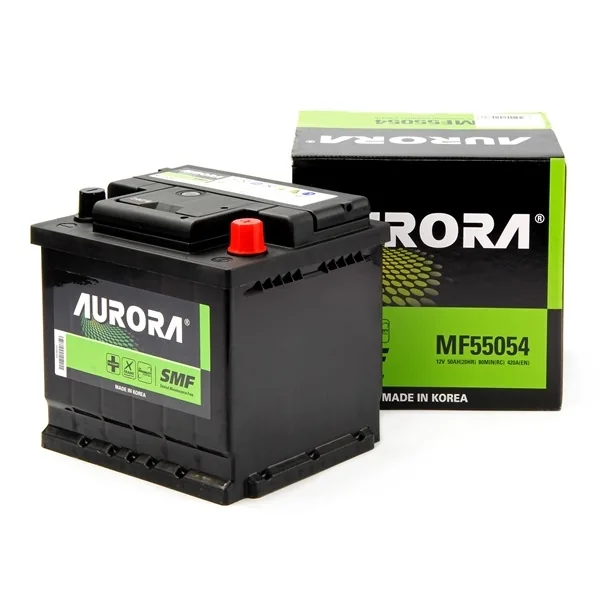 Аккумулятор AURORA 50Ah euro EN420 MF55054