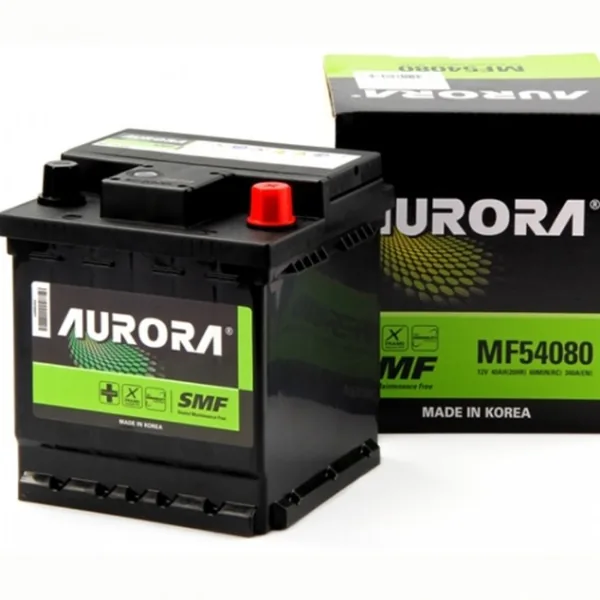 Аккумулятор AURORA 40Ah euro EN340 DIN MF54080