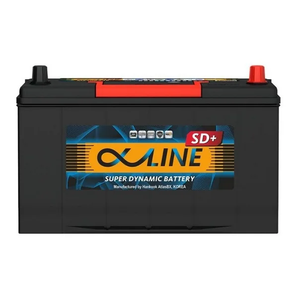 Аккумулятор ALPHALINE 100Ah euro CCA850 SD115D31L (Юж.Корея) Грантия 2 года 306*173*225