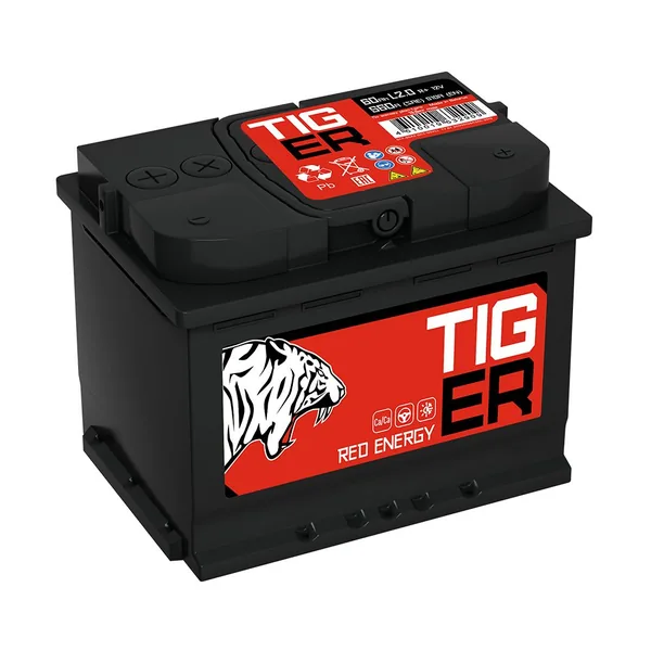 Аккумулятор TIGER Red Energy 60Ah euro EN560