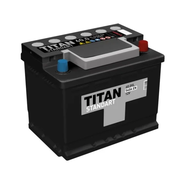Аккумулятор TITAN Standart 60Ah euro EN550