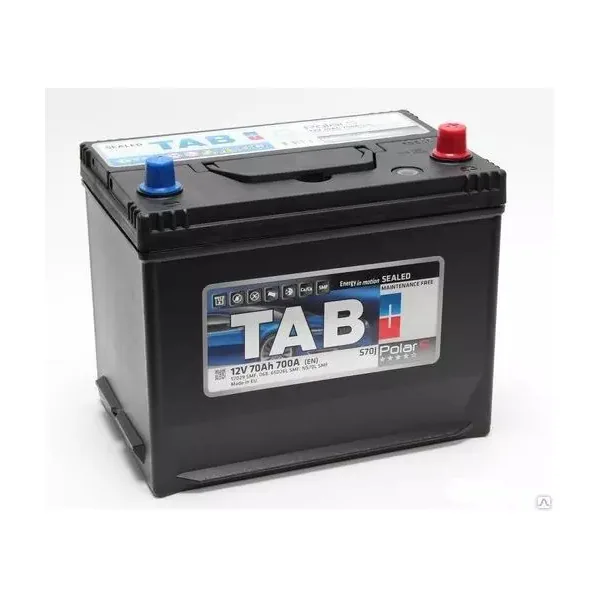 Аккумулятор TAB Polar S70J Asia 70Аh euro EN700