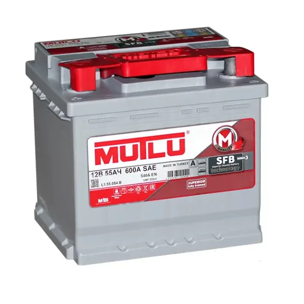 Аккумулятор MUTLU SFB M3 55Ah euro низкий EN540