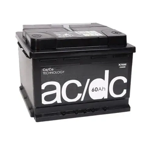 Аккумулятор AC/DC 60 Ач 500 А (EN), прямая полярность, LN2