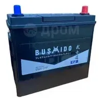 Аккумулятор BUSHIDO EFB 50 Ач 480 А (EN), прямая полярность, B24
