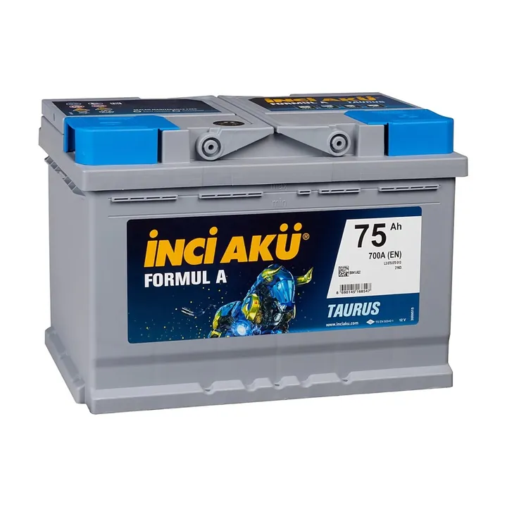 Аккумулятор INCI AKU Formul A 75 Ач 700 А (EN), прямая полярность, LN3