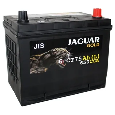 Аккумулятор JAGUAR Asia 75 Ач 650 А (EN), обратная полярность, D26