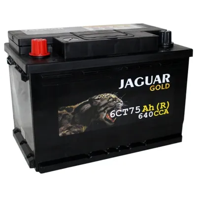 Аккумулятор JAGUAR 75 Ач 640 А (EN), обратная полярность, LN3