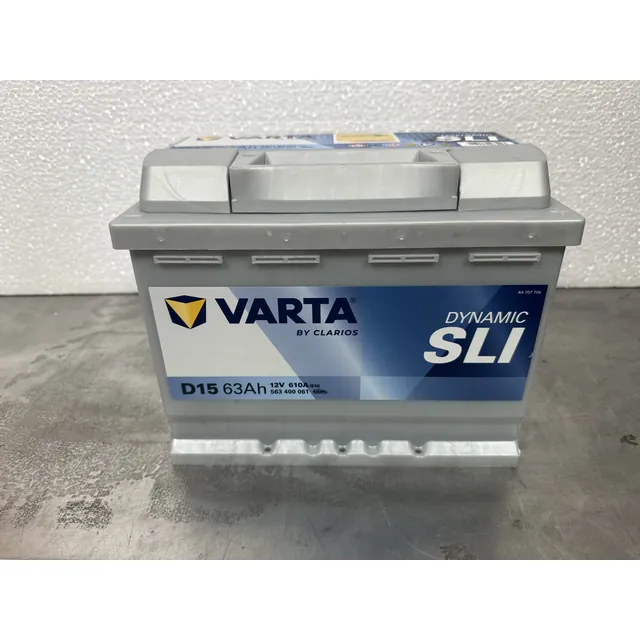 Аккумулятор Varta Dynamic SLI 63 Ач 610 А (EN), обратная полярность, LN2