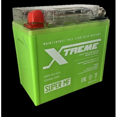 Аккумулятор XTREME UTZ10S 9.5 Ач 190 А (EN), обратная полярность, YTZ10S