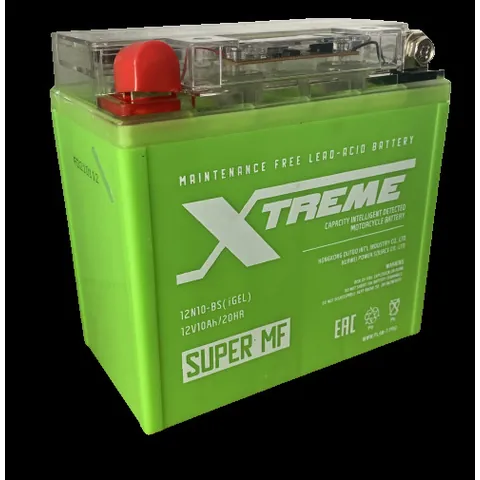 Аккумулятор XTREME UTZ10S 9.5 Ач 190 А (EN), обратная полярность, YTZ10S